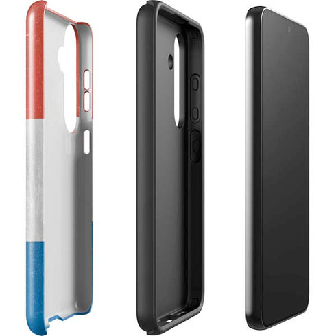 Netherlands Flag Distressed Galaxy S25 Impact Case